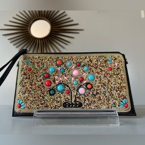 Tree of Life 🌳 Beaded Design Wristlet